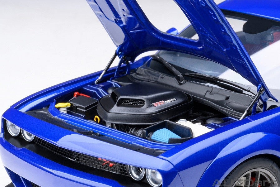 DODGE CHALLENGER R/T SCAT PACK WIDEBODY 2022 (INDIGO BLUE) - Autoart - 71772 Passion Diecast