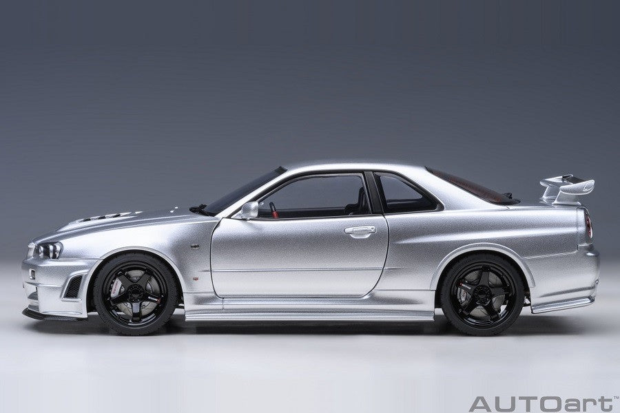 NISMO R34 GT-R Z-TUNE (Z-TUNE SILVER) - Autoart - 77461 Passion Diecast