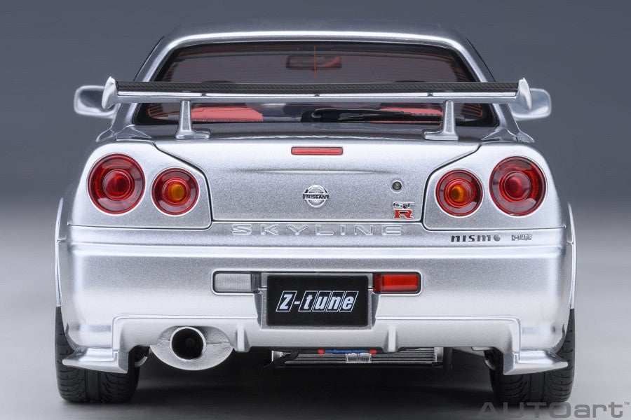 NISMO R34 GT-R Z-TUNE (Z-TUNE SILVER) - Autoart - 77461 Passion Diecast