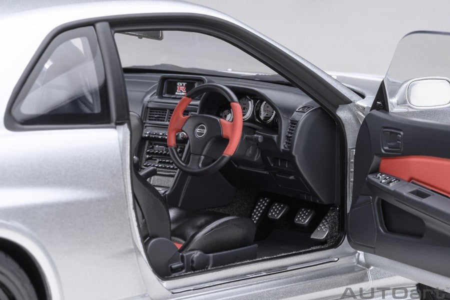 NISMO R34 GT-R Z-TUNE (Z-TUNE SILVER) - Autoart - 77461 Passion Diecast