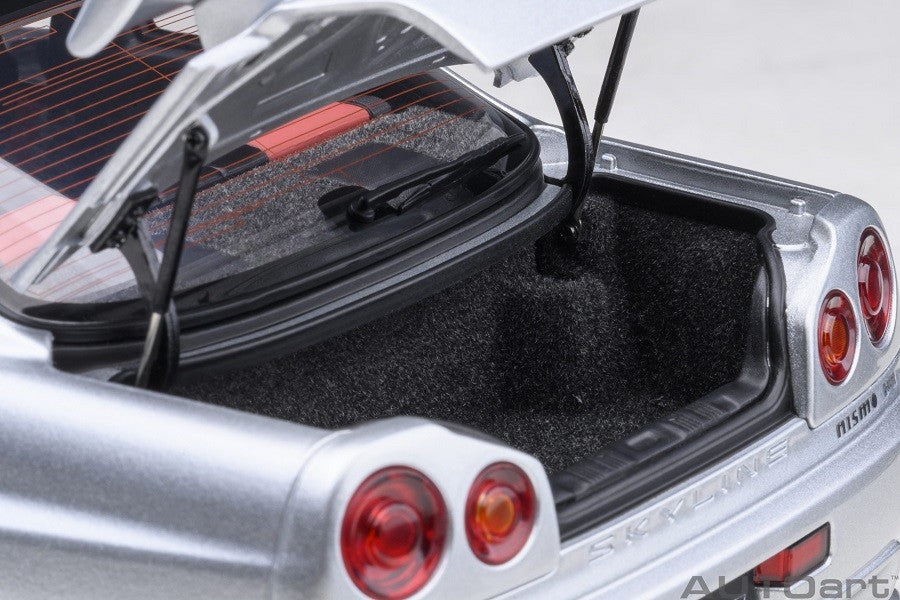 NISMO R34 GT-R Z-TUNE (Z-TUNE SILVER) - Autoart - 77461 Passion Diecast