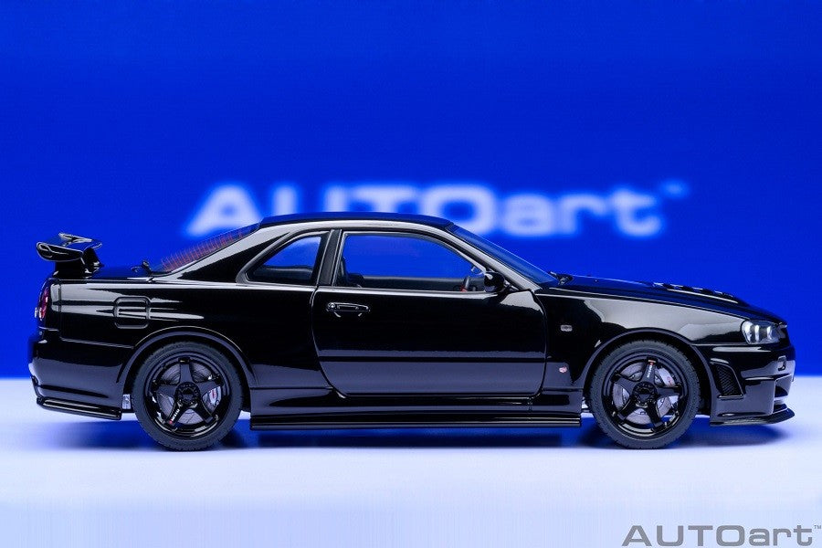 NISMO R34 GT-R Z-TUNE ((BLACK PEARL) - Autoart - 77463 Passion Diecast