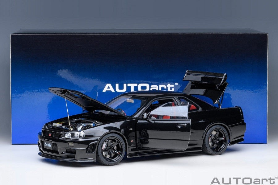 NISMO R34 GT-R Z-TUNE ((BLACK PEARL) - Autoart - 77463 Passion Diecast