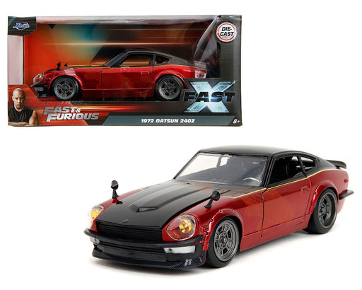 1972 Datsun 240Z - Red/Black - Fast & Furious: Fast X - Jada - 1/24 - 34916 - Passion Diecast 