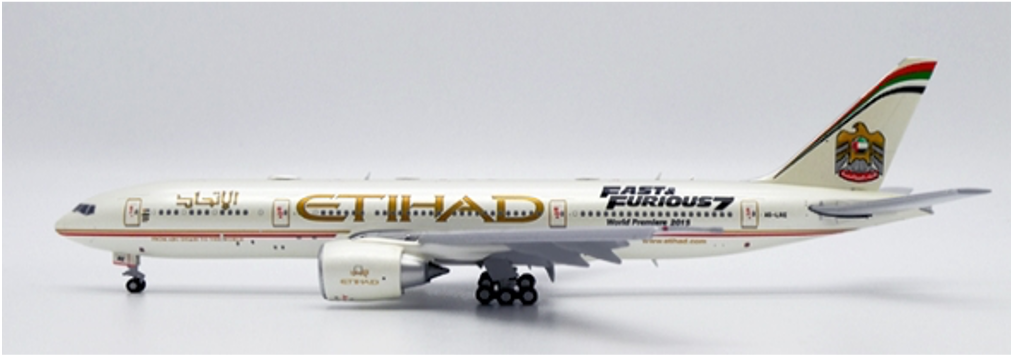 Ethiad Airways Boeing 777-200LR / A6-LRE/  JC Wings  1:400 / JC4ETD0111