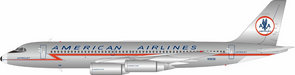American Airlines Convair CV990 / N5608 / Inflight 200 / 1:200 / IF990AA0823P