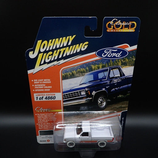 (CHASE) 1985 Ford Ranger in Dark Charcoal Poly - Johnny Lightning 1/64 - JLSP326 AGR Passion Diecast