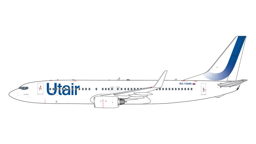 UTAir Boeing 737-800W / RA-73090 / Gemini 1:400 - GJUTA2120