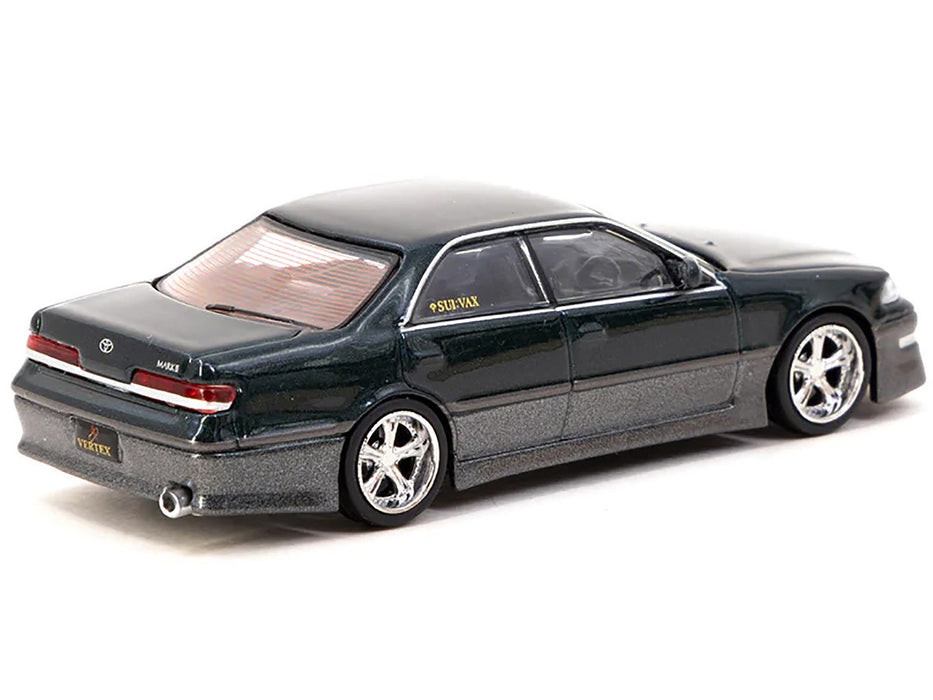 VERTEX Toyota Mark II JZX100 - Green - Tarmac - 1/64 - T64G-024-GR Passion Diecast