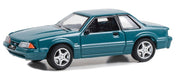 1992 Ford Mustang LX 5.0 in Deep Emerald Green - The Drive Home to the Mustang Stampede Series 1 - 1/64 Greenlight - 13340 C