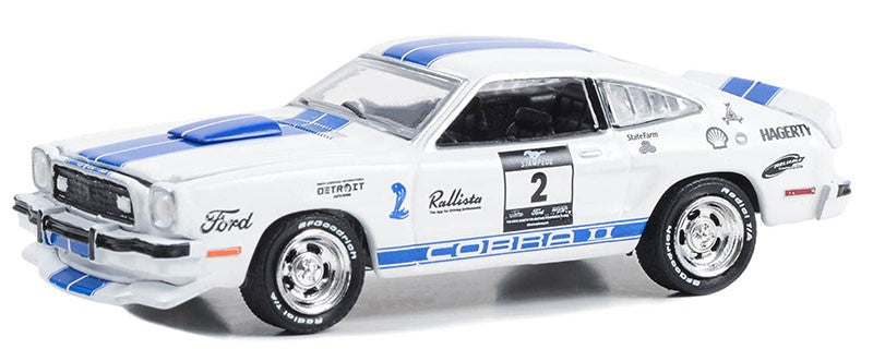 Stampede Car No.2 - 1976 Ford Mustang II Cobra II - The Drive Home to the Mustang Stampede Series 1 - 1/64 Greenlight - 13340 B