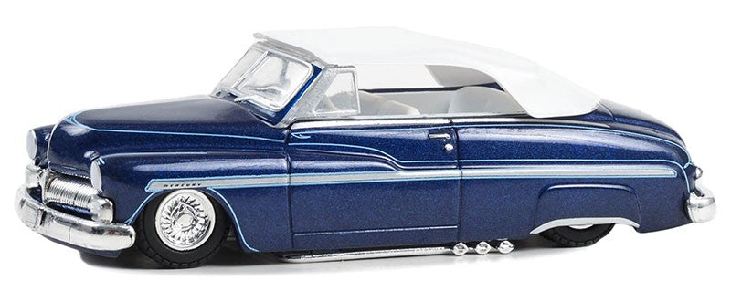 1950 Mercury Eight Chopped Top Convertible - California Lowriders Series 4 - 1/64 Greenlight - 63050 B
