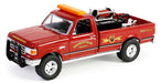 Fire Service - 1990 Ford F-250 with Fire Equipment - Smokey Bear Series 3 - 1/64 Greenlight - 38060 E