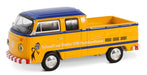 1977 Volkswagen Type 2 Double Cab Pickup Doka - Club Vee-Dub Series 19 - 1/64 Greenlight - 36100 D
