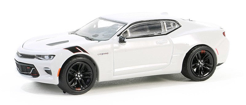 2018 Chevrolet Camaro SS Redline Edition in Silver Ice Metallic - GL Muscle Series 28 - 1/64 Greenlight - 13350 E