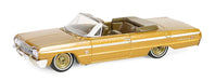 1964 Chevrolet Impala Convertible in Gold - California Lowriders Series 5 - 1/64 Greenlight - 63060 D
