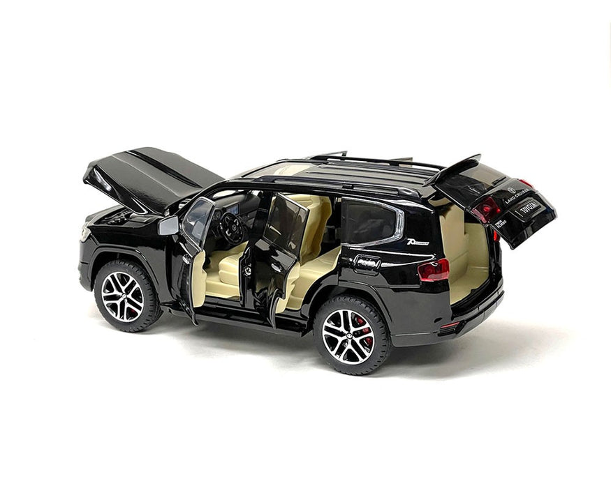 Toyota Land Cruiser 2023 - Black - Mijo Exclusive 1/24 - H08222BK Passion Diecast
