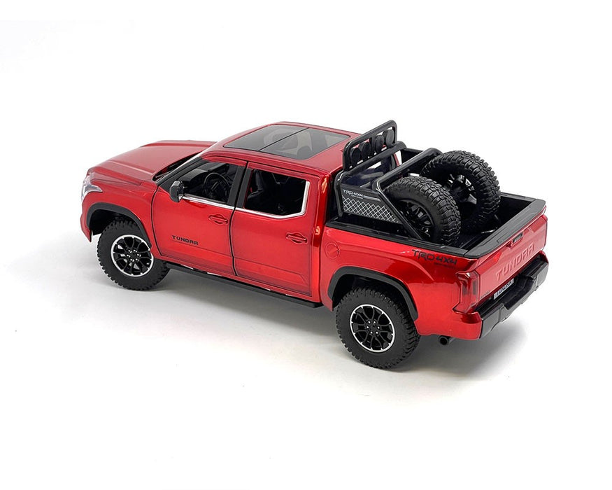 2023 Toyota Tundra - Metallic Red - Mijo Exclusive 1/24 - H08555R-MRD Passion Diecast