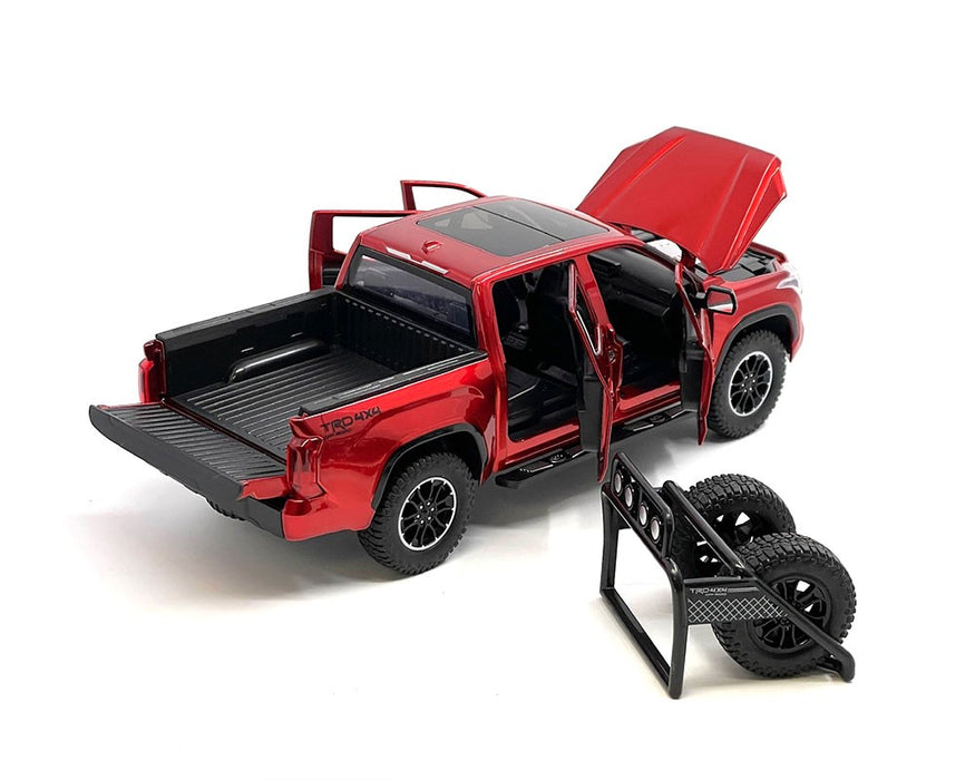 2023 Toyota Tundra - Metallic Red - Mijo Exclusive 1/24 - H08555R-MRD Passion Diecast