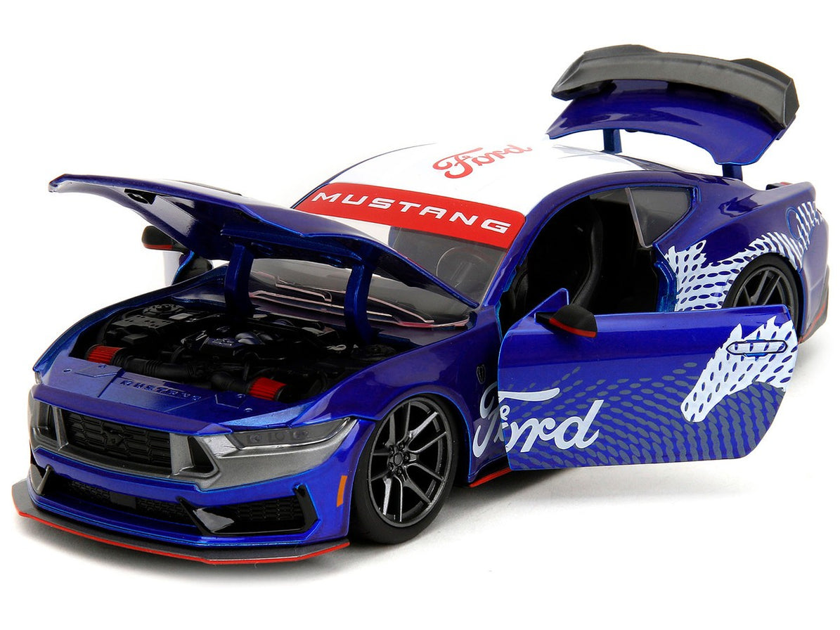2024 Ford Mustang Dark Horse - Blue - Bigtime Muscle - Jada - 1/24 ...