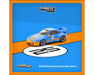 993 Remastered By Gunther Werks - Bleu / Orang - Tarmac Works - 1/64 - T64-TL054-BO Passion Diecast