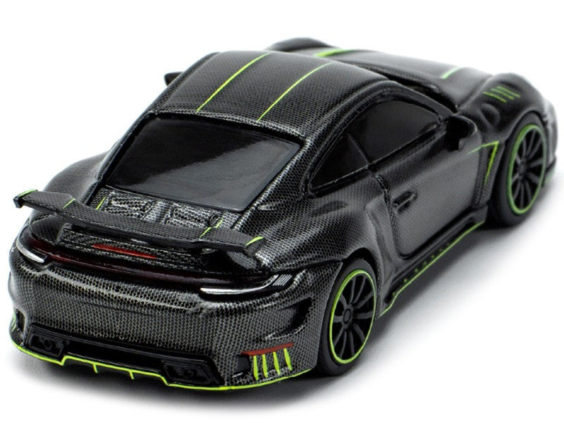 PORSCHE 992  STINGER GTR CARBON EDITION - Pop Race 1:64 - PR640017 -  Passion Diecast 