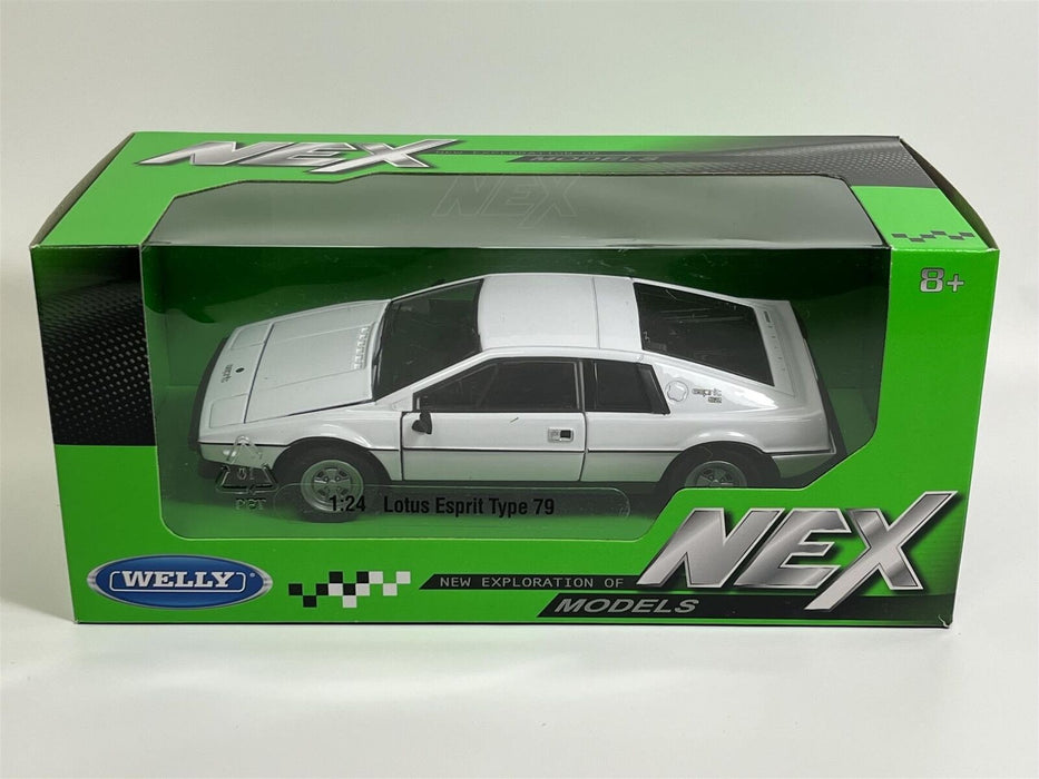 LOTUS ESPRIT S2 TYPE 79 - WHITE - Welly 1/24 - 24034 WH - Passion Diecast