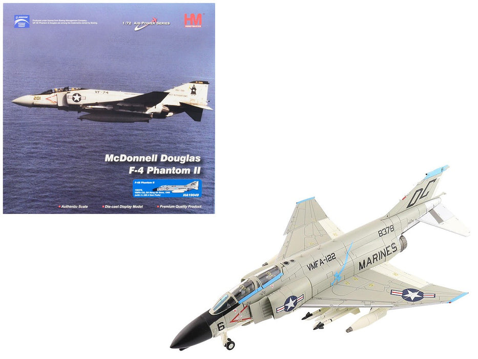 McDonnell Douglas F-4B Phantom II / USN VMFA-122 Crusaders, Da Nang AB Vietnam, 1968 / Hobby Master 1:72 HA19049