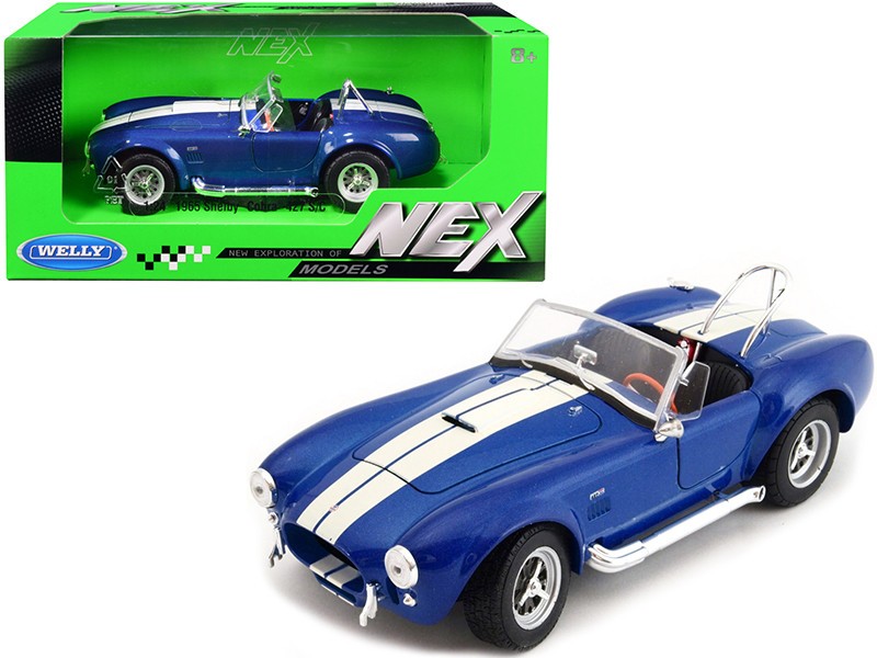 1965 Shelby Cobra 427 S/C - Welly - 1/24 - 24002 BL - Passion Diecast