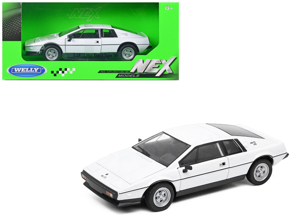 LOTUS ESPRIT S2 TYPE 79 - WHITE - Welly 1/24 - 24034 WH - Passion Diecast
