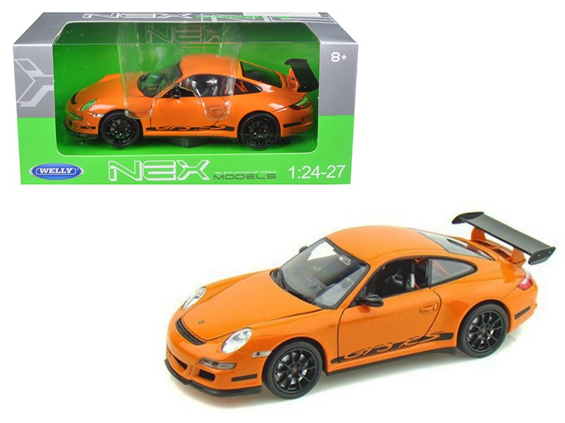 PORSCHE 911(997) GT3 RS ORANGE Welly 1/24-  22495 OR