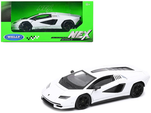 Lamborghini Countach LPI 800-4 - White - Welly 1/24 - 24114 WH - Passion Diecast