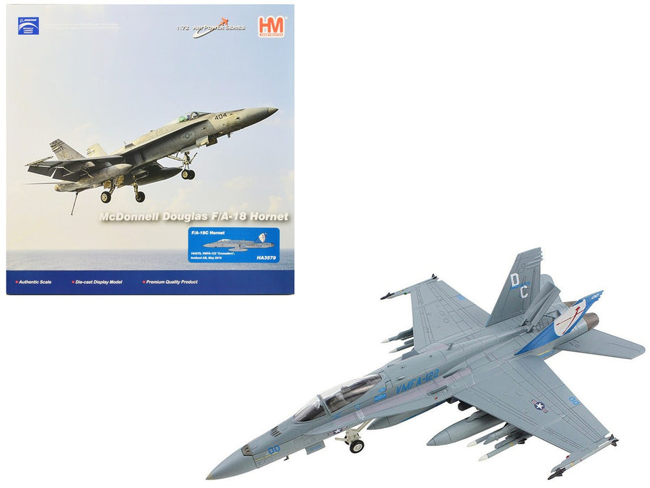 McDonnell Douglas F/A-18C Hornet / USMC VMFA-122 Crusaders, Iwakuni AB, Japan May 2016 / Hobby Master 1:72 HA3579