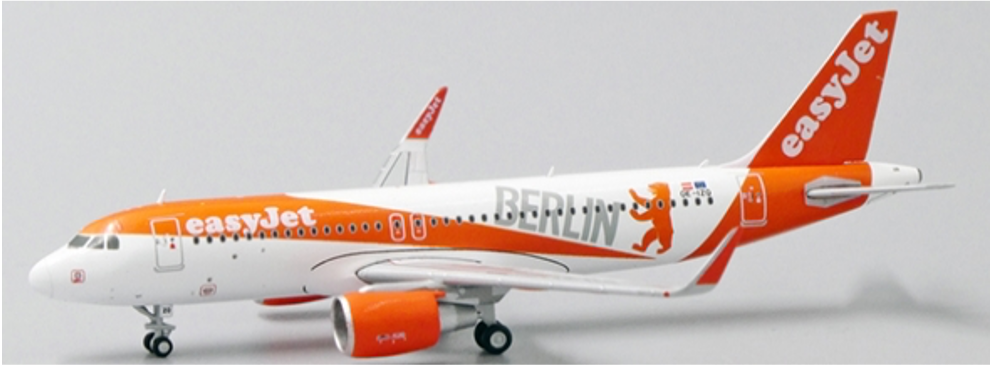 EasyJet Airbus A320 "Berlin" / OE-IZQ  JC Wings  1:400 / EW4320005