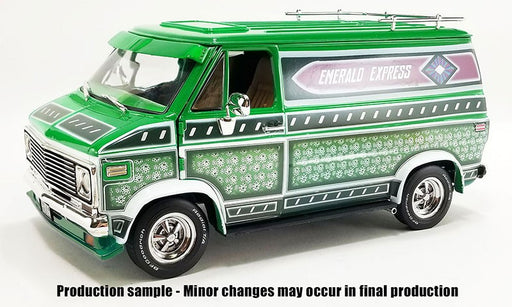 Emerald Express - 1974 Chevrolet G-Series Van - Limited - Estimated Production 500 Pieces - ACME - 1/18 - A1802103