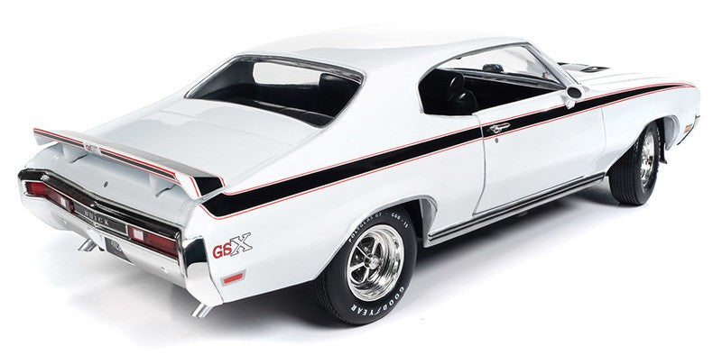 1970 Buick Hardtop GSX Apollo White - Muscle Car and Corvette Nationals - Auto World / American Muscle 1/18 - AMM1322