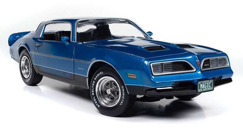 1978 Pontiac Firebird Formula in Martinique Blue - Auto World / American Muscle 1/18 - AMM1331 Passion Diecast
