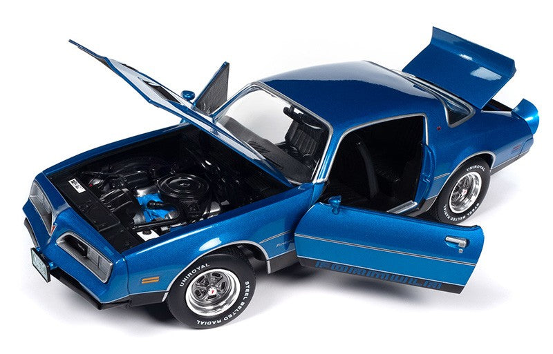 1978 Pontiac Firebird Formula in Martinique Blue - Auto World / American Muscle 1/18 - AMM1331 Passion Diecast