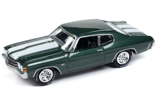 1970 Chevy Chevelle SS Forest Green John Wick - Johnny Lightning 1/64 - JLSP373 Passion Diecast