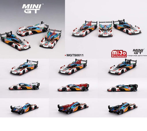 Porsche 963 Porsche Penske Motorsport 2023 24 Hrs. of Le Mans Limited Edition 3000 Sets - Mini GT - 1:64 - MGTS0011