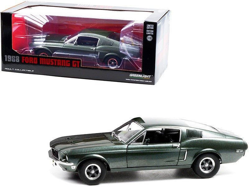1968 Ford Mustang GT Fastback -  Bullitt - Greenlight 1/18 - 13615 - Passion Diecast 