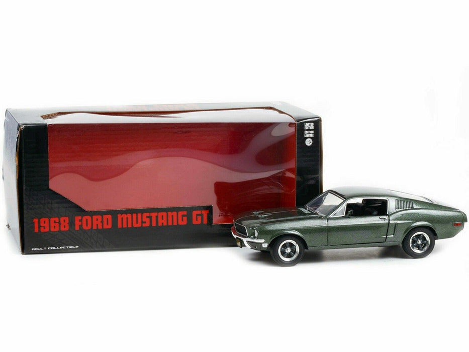 1968 Ford Mustang GT Fastback - Highland Green - Greenlight 1/24 - 84038
