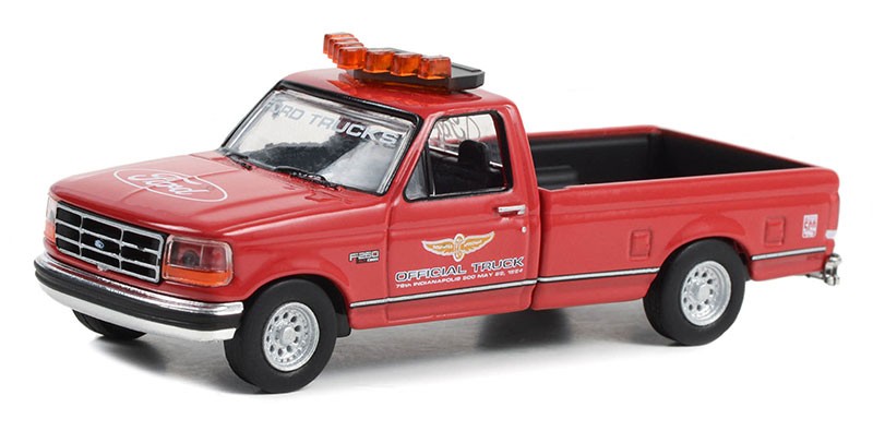 78th Annual Indianapolis 500 Mile Race Official Truck - 1994 Ford F-250 - Hobby Exclusive - 1/64 Greenlight - 30400