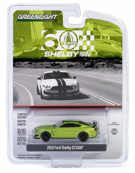 2020 Ford Shelby GT350R - Shelby 60 Years Since 1962 - Anniversary Collection Series 16 - 1/64 Greenlight - 28140 E