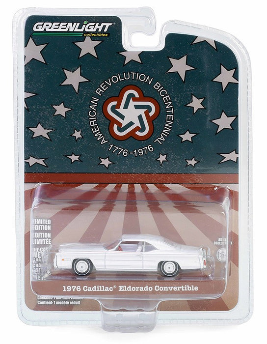 1976 Cadillac Eldorado Convertible Bicentennial - Anniversary Collection Series 16 - 1/64 Greenlight - 28140 B