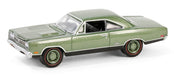 1969 Plymouth HEMI GTX in F8 Ivy Green - Barrett-Jackson 'Scottsdale Edition' Series 14 - 1/64 Greenlight - 37310 B
