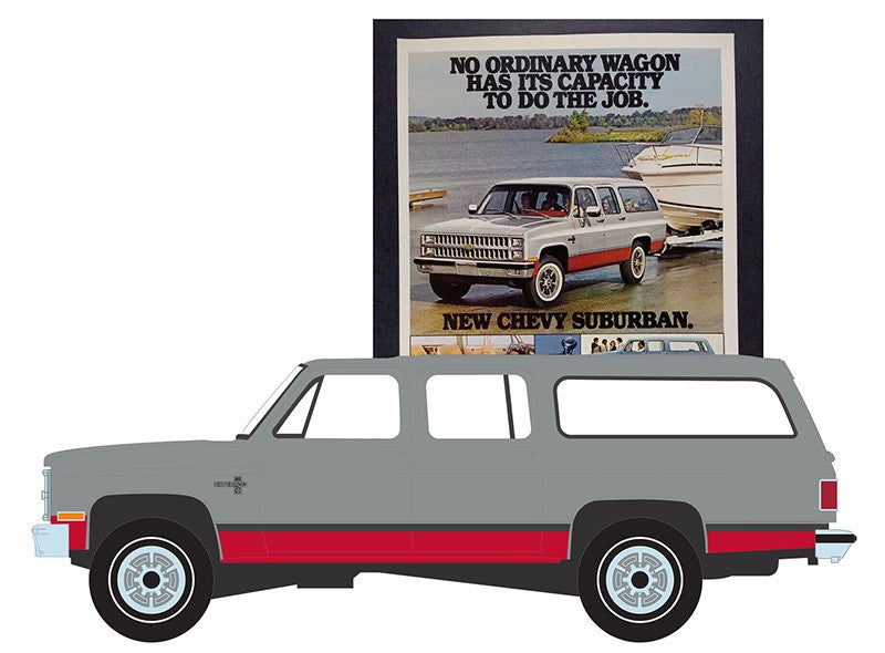 1981 Chevrolet Suburban - Vintage Ad Cars Series 10 - 1/64 Greenlight - 39140 F