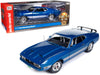1973 Ford Mustang Mach 1 in Blue Glow - Class of 1973 - Auto World / American Muscle 1/18 - AMM1323