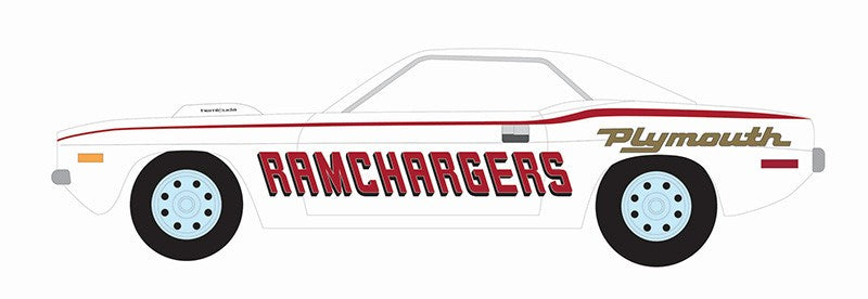 Ramchargers - 1970 Plymouth Hemi Cuda - Running on Empty Series 17 - 1/64 Greenlight - 41170 D
