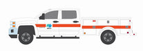 CalTrans - 2013 Chevrolet Silverado 3500 HD Dually Service Bed - Dually Drivers Series 15 - 1/64 Greenlight - 46150 C